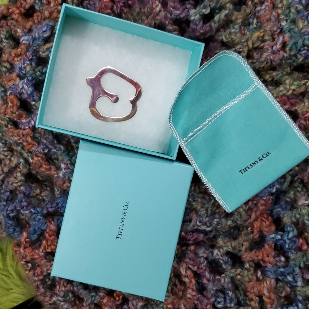 Tiffany & Co Sterling Silver Apple Bookmark